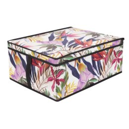 FLORAL w kwiaty organizer do szafy z pokrywą 48x36x19cm