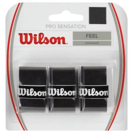 Owijka Wilson Pro Sensation Feel Overgrip 3 szt. czarne WRZ4010BK