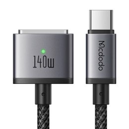 Kabel USB-C do Magsafe 3 Mcdodo CA-1470, PD 140W, 2m (czarny)