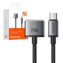 Kabel USB-C do Magsafe 3 Mcdodo CA-1470, PD 140W, 2m (czarny)