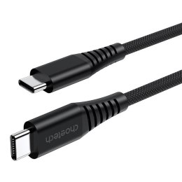 Kabel magnetyczny USB-C do USB-C Choetech XCC-1051, PD 240W 1.8m (czarny)