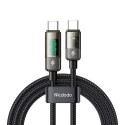 Kabel USB-C do USB-C Mcdodo CA-3611, auto power off, PD 100W, 1.8m (czarny)