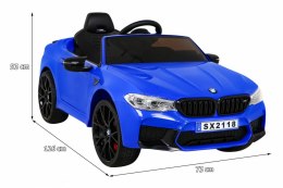 Auto Na Akumulator Pojazd BMW DRIFT M5 Niebieski LED Wolny Start MP3