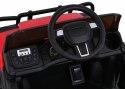 Jeep Na Akumulator Farmer Pick-up Czerwony Pilot Bagażnik EVA MP3 LED