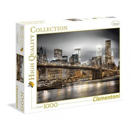 Clementoni: Puzzle 1000el. HQ - Nowy Jork nocą