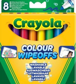 Crayola: Suchościeralne Flamastry do Tablic 8 szt.