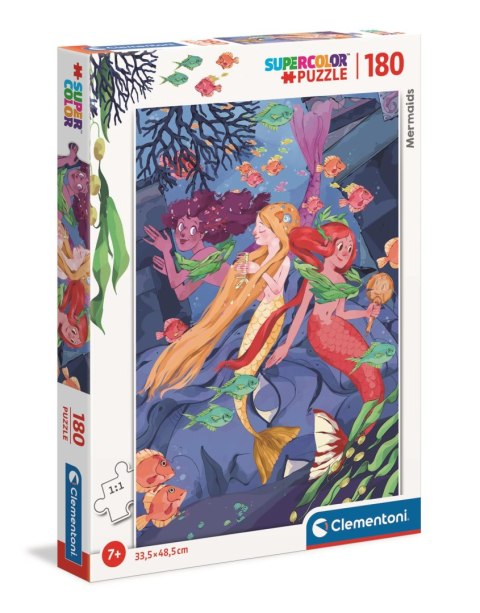 Clementoni - Puzzle 180el. Mermaids