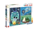 Clementoni: Puzzle 3 X 48el. Super Kolor Fantastic Friends