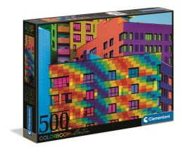 Clementoni - Puzzle 500el. Color Boom Squares