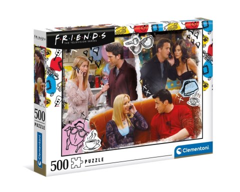 Clementoni - Puzzle 500el. - Przyjaciele