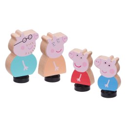 Drewniane Figurki 4Pack | Świnka Peppa | TM TOYS