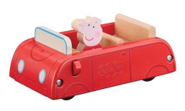 Drewniany samochód z figurką | Świnka Peppa | TM TOYS