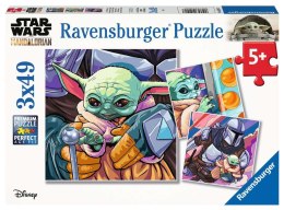 Ravensburger: Puzzle 3x49el. - Mandalorian