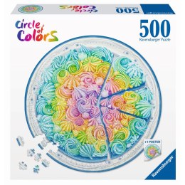 Ravensburger: Puzzle 500el. - Paleta kolorów. Ciacho