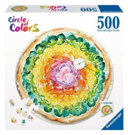 Ravensburger: Puzzle 500el. - Paleta kolorów. Pizza