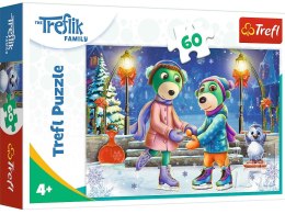 Puzzle 60el. Zima u Treflików | Trefl