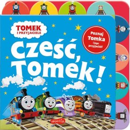 HarperKids - Tomek i przyjaciele. Cześć, Tomek! Książka z registrami