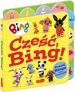 Książka - Cześć, Bing! Książka z registrami