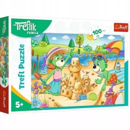 Puzzle 100el. Dzień Treflików | Trefl