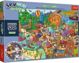 Puzzle 500el. Spy Guy Lost Items: Europe | Trefl