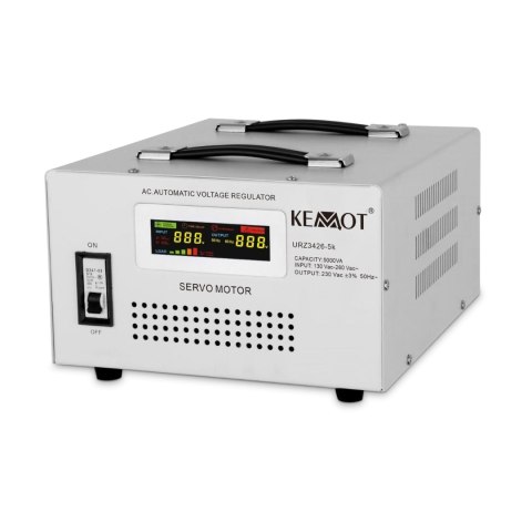 Automatyczny stabilizator napięcia KEMOT MSER-5000 (5000 VA, serwomotor) Automatyczny stabilizator napięcia KEMOT MSER-5000 (5000 VA, serwomotor)