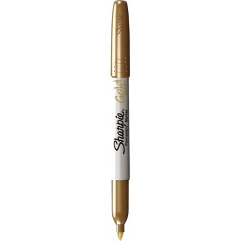 Marker premanentny Sharpe Metallic Gold złoty