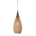 Rustykalna rattanowa lampa wisząca - 35 cm (naturalny kolor)