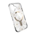 Speck Presidio Lux ClickLock & MagSafe - Etui iPhone 16 (Sunshine Daisies / Clear / Gold)