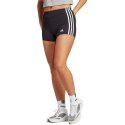 Spodenki damskie adidas Essentials 3-Stripes Single Jersey Booty czarne IC0757