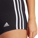 Spodenki damskie adidas Essentials 3-Stripes Single Jersey Booty czarne IC0757