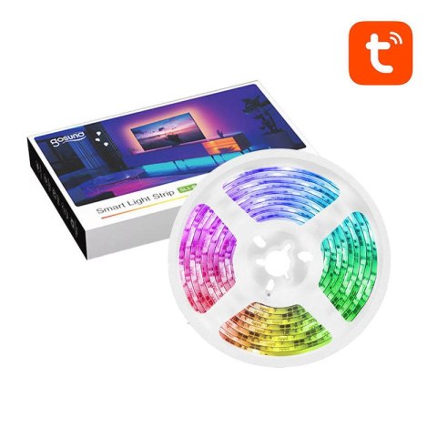 Inteligentna taśma WiFi RGB LED Gosund SL1 (2,8m), Tuya Inteligentna taśma WiFi RGB LED Gosund SL1 (2,8m), Tuya