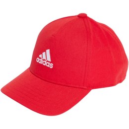 Czapka z daszkiem adidas Embroidered Logo Lightweight Baseball czerwona IY5421