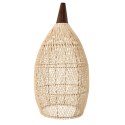 Rustykalna rattanowa lampa wisząca - 35 cm (naturalny kolor)