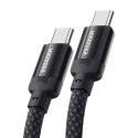 Kabel USB-C do USB-C, Essager, EXCTT1-YS01-P, 100W, 1m (czarny)