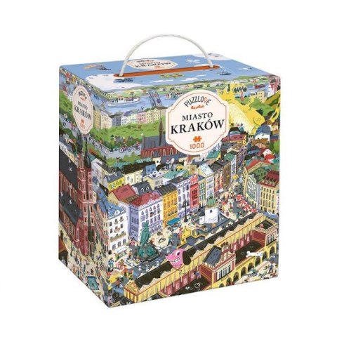 CzuCzu: Puzzlove Miasto Kraków - puzzle rodzinne 1000el.