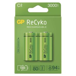 Akumulatorki, C (HR14), 1.2V, 3000 mAh, GP, kartonik, 2-pack