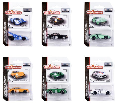Majorette: Porsche Premium Cars, 6-rodz. Majorette: Porsche Premium Cars, 6-rodz.