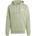 Bluza męska adidas Essentials Fleece Hoodie zielona JJ4662