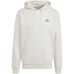 Bluza męska adidas Essentials Fleece Hoodie beżowa IZ4760