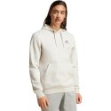 Bluza męska adidas Essentials Fleece Hoodie beżowa IZ4760