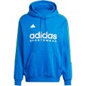 Bluza męska adidas House of Tiro Nations Pack niebieska IY4532