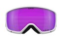 Gogle zimowe GIRO MILLIE WHITE & GREY CHUTE (szyba VIVID PINK 00% S2) (NEW 2024/2025)