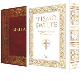 Pismo Święte Starego i Nowego Testamentu Biblia domowa W ETUI PIĘKNA DUŻA