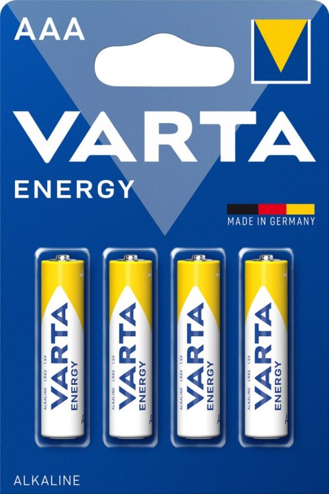 BATERIE ALKALICZNE VARTA R3 (AAA) ENERGY 4szt