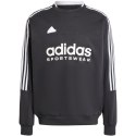 Bluza męska adidas House of Tiro Fleece czarno-biała IW0172