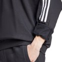 Bluza męska adidas House of Tiro Fleece czarno-biała IW0172