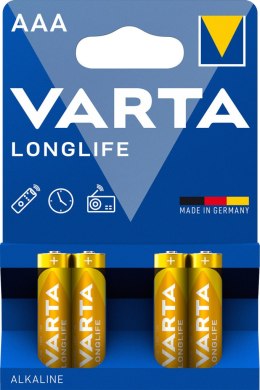 BATERIE ALKALICZNE VARTA R3 (AAA) LONGLIFE 4szt