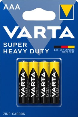 BATERIE CYNKOWE VARTA R3 (AAA) SUPER HEAVY DUTY 4szt