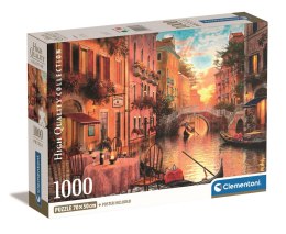 Puzzle 1000el. Compact HQ Wenecja | Clementoni