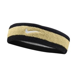 Opaska na głowę Nike Swoosh czarno-złota N0001544055OS